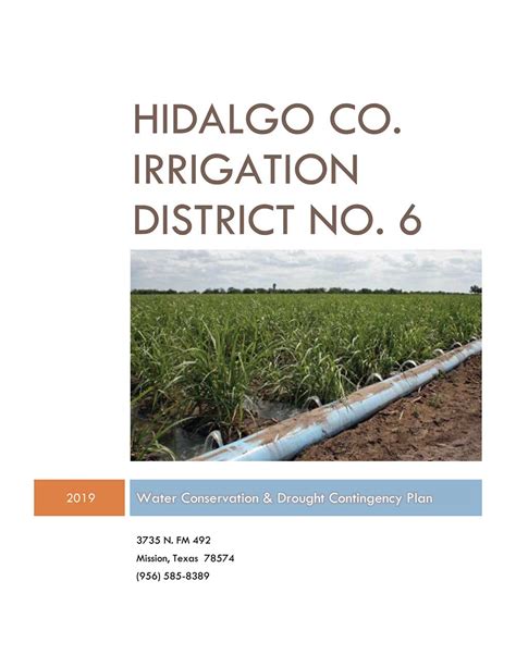 District News Hidalgo County Irrigation District No 6