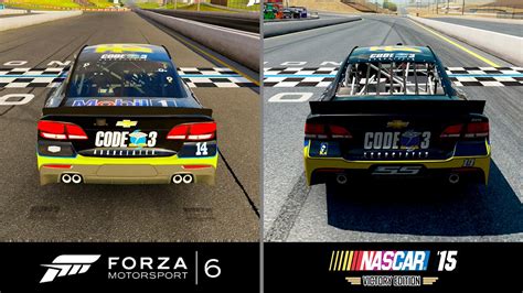 Racing, by the numbers nascar sprint cup formula. Forza 6: NASCAR Expansion VS. NASCAR '15 | Side By Side ...