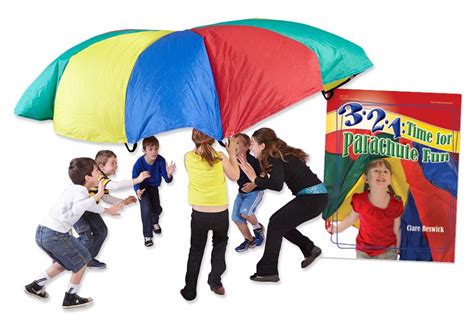 3 2 1 Time For Parachute Fun Activity Book And 12 Parachute Music In Motion