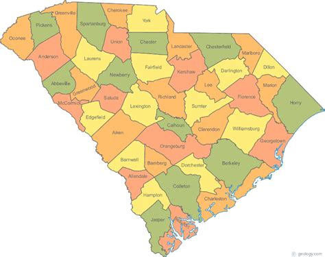 South Carolina Road Map Megan Fox Buzz