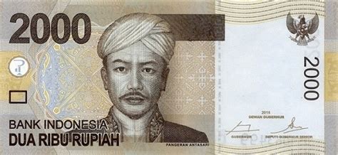Sejarah kadar pertukaran untuk rupiah indonesia dan ringgit malaysia. Matawang Indonesia (2,000 Rupiah) - Tukaran Mata Wang ...