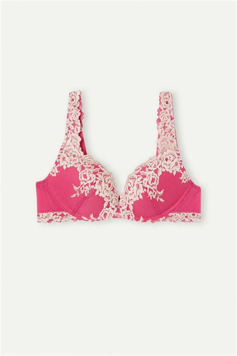 Sutiã Super Push Up Gioia Pretty Flowers Rps1294 Intimissimi