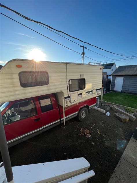 1990 Chevrolet 2500 and Lance Slide-In Camper - RVs & Campers - Spokane
