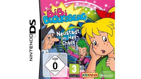 Nintendo Ds Bibi Blocksberg Neustadt Im Hex Chaos Title And Intro