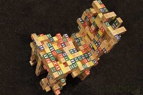 What if the alphabet came to life? BRC Designs ABC123 Alphabet Block Chair | Inhabitots