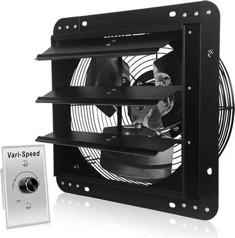 Buy Ventisol 12 Inch Shutter Exhaust Fan With Variable Speed Controller