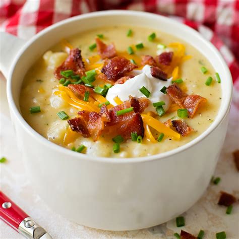 It's quick and easy to make, nice and creamy (with zero heavy cream), and always so delicious. Loaded Potato Soup - Life Made Simple