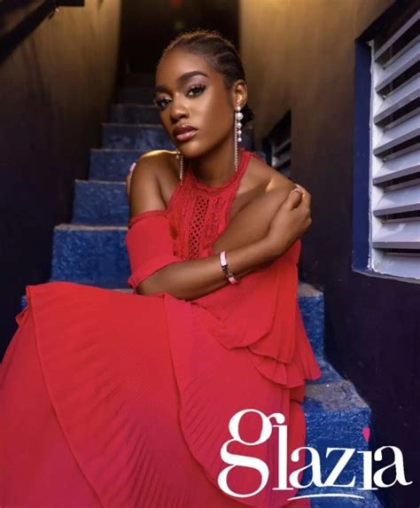 Cover Girl Alert Beauty Tukura Dazzles On The Magazine Of Glazia