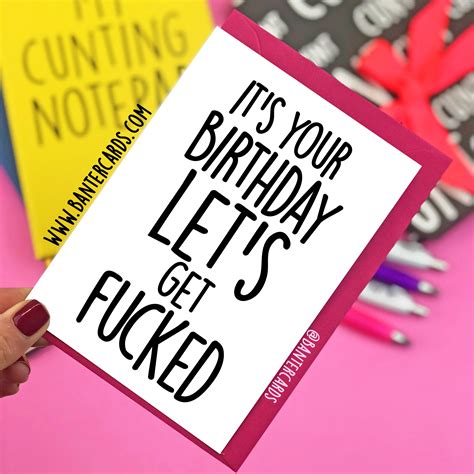 rude card banter cards funny cards