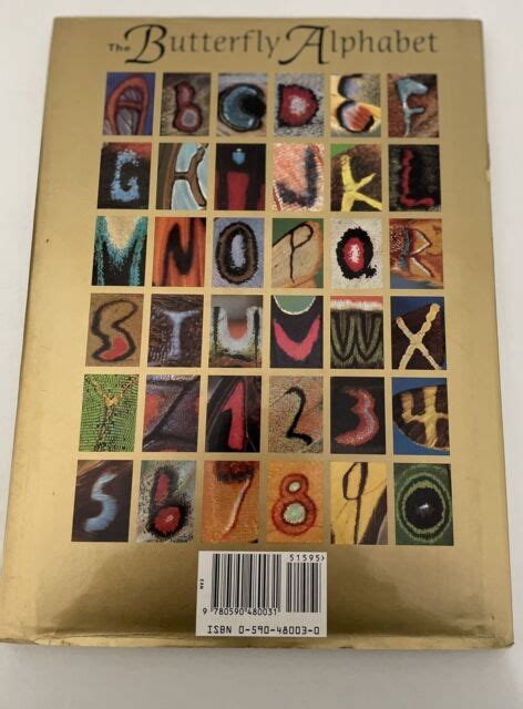 The Butterfly Alphabet By Kjell B Sandved 1996 Trade Paperback For