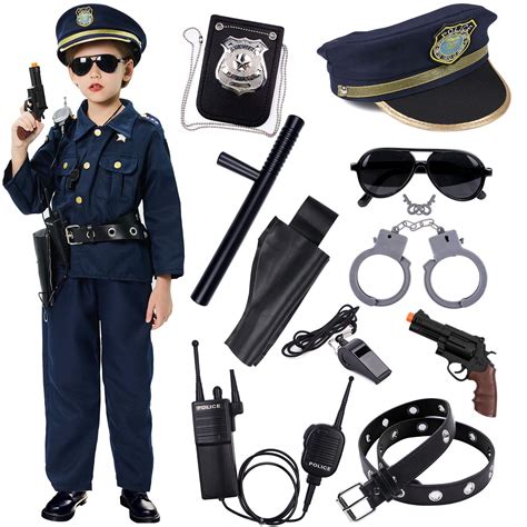 Police Costume For Kids Dressb08ffsyrl2