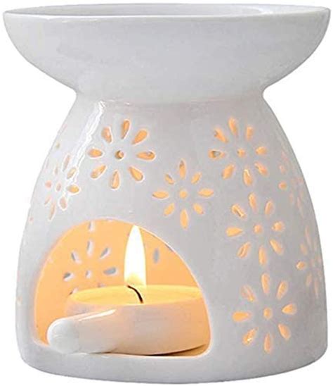 Tea Light Wax Warmer Ceramic Candle Wax Melt Non Electric Etsy