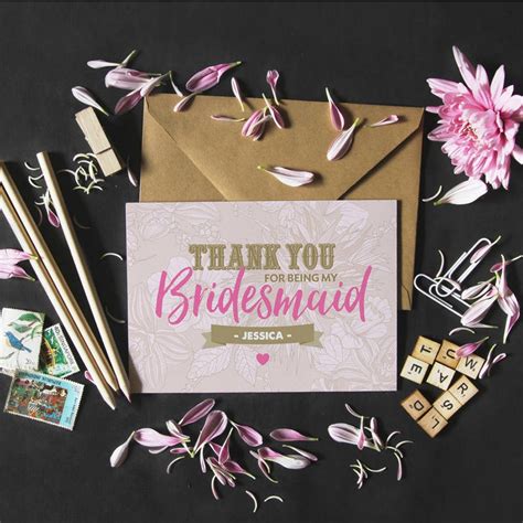 Unique Wedding Thank You Cards That Your World Class Bridal Party Will