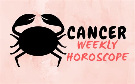 Cancer Weekly Horoscope March 25 To March 31 Horoscopefan