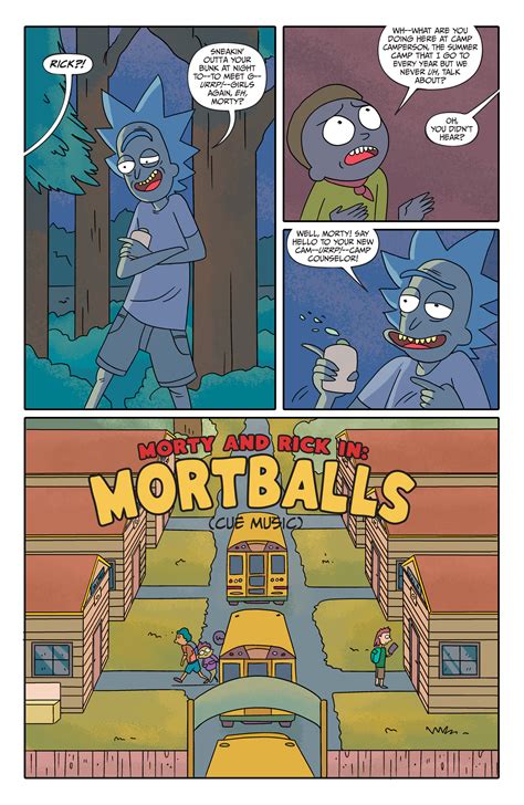 Read Online Rick And Morty Comic Issue 5