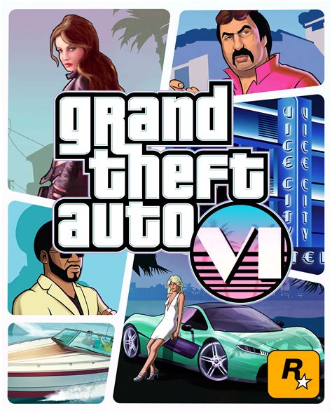 My Concept For The Gta 6 Cover Art And Logo Rgta6