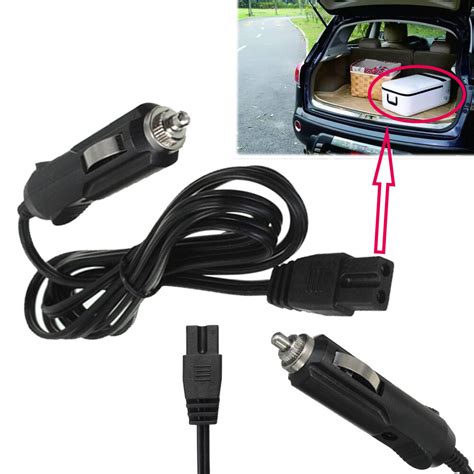 Dc 12v 2 Pin Lead Cable Plug Wire 2m For Car Cooler Cool Box Mini