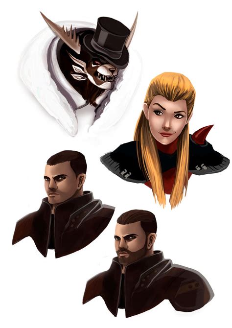 Gw2 Character Portraits 2 By Paola Tosca On Deviantart
