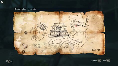 Assassin S Creed IV Black Flag Treasure Map 633 784 YouTube
