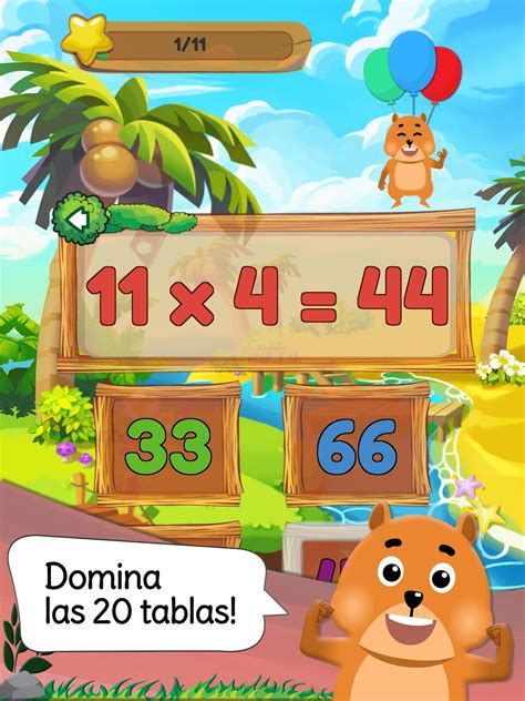 Juegos De Tablas De Multiplicar Gratis Para Niños For Android Apk