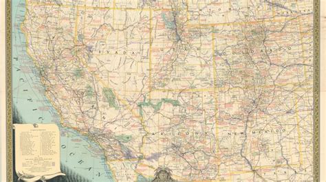 The Southwestern United States Curtis Wright Maps