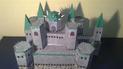 Bowsers Castle Papercraft By E 419 On Deviantart
