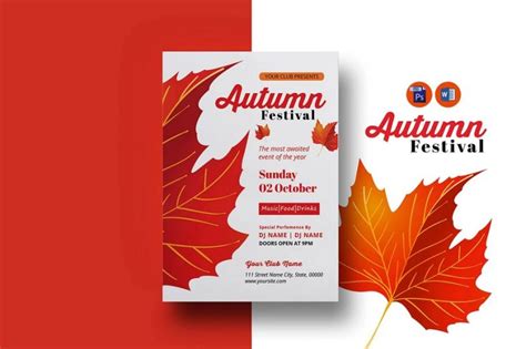 20 Best Autumn Flyer Templates Designs 2023 Templatefor