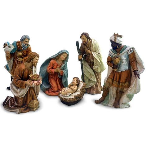 7-Piece Large Scale Nativity Scene Set - Sam's Club | Nativity scene