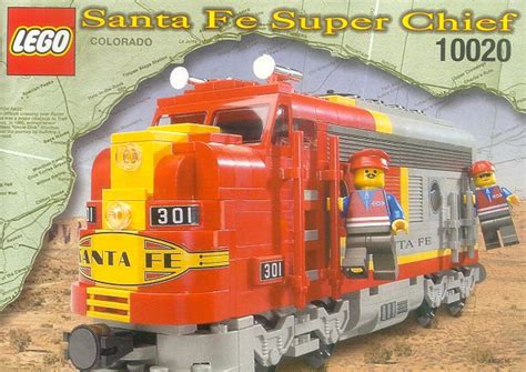 Another lightweight super chief train with different car designs began service in 1938, to make twice weekly service. 10020 Santa Fe Super Chief | Brickipedia | FANDOM powered ...