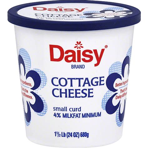 Daisy Cottage Cheese Small Curd Milkfat Minimum Cottage Cheese