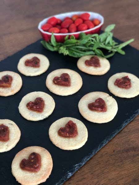 It is the king of savory jams. Basil Shortbread Cookies with Tomato Jam Recipe - Jolly Tomato