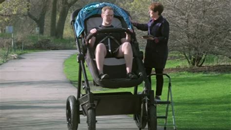 Adult Sized Baby Stroller Lets Parents Test Drive Their Kids Ride