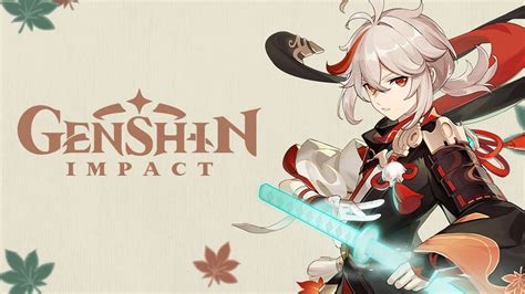 Kazuha Genshin Impact Wallpaper Also Containing Genshin Impact