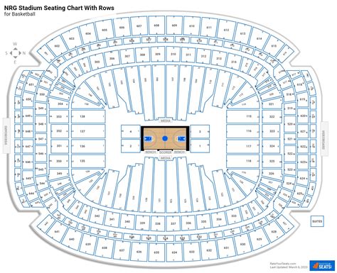 Nrg Stadium Seating Charts For Basketball