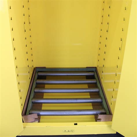 Outside dimensions w x d x h: Refurbished Uline 55 Gallon Flammable Drum Storage Cabinet ...