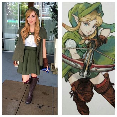 Female Link Zelda Cosplay Link Cosplay Link Costume