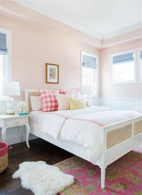 Walls covered in pink roses set the tone for the delicate furnishings and detailed. Best Sophisticated, Chic and Subtle Pink Paint Colors in ...