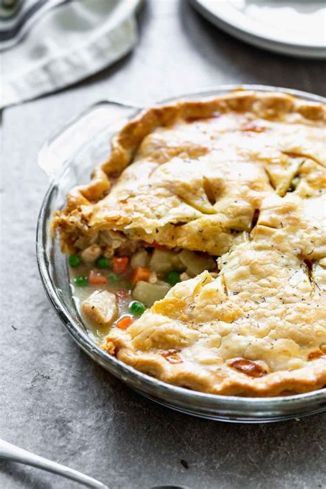 Seal the edges by crimping with a fork or your fingers. Easy Chicken Pot Pie - Cooking for Keeps