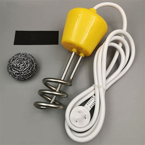 Immersion heaters are designed to heat a specific fluid, and the most common is oil or water. 2000W 3m heater water boiler Bathtub swimming pool high ...