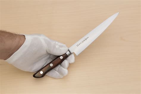 Sakai Takayuki Blue Steel 2 Petty Knife 150mm 6 Packer Wood Handle