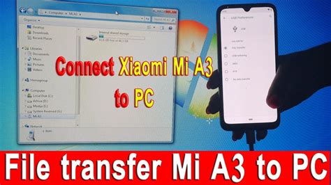 Xiaomi Mi A3 How To Connect And Transfer Files To Pc Youtube