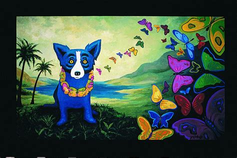 Pin By Cindy G On Blue Dog Blue Dog Art Blue Dog Blue Dog Painting