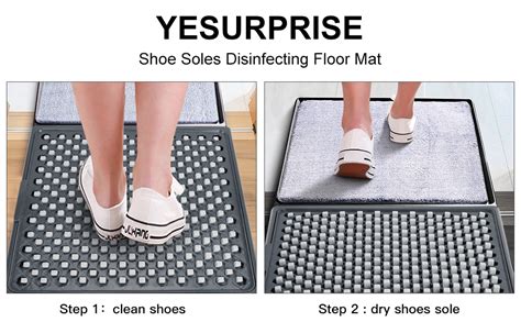 Shoe Disinfecting Mats For Entrance Sanitizing Mat For Shoe Soles Disinfectant