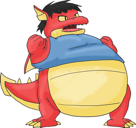 Trade Dan The Fat Red Dragon By Capo16 By Juacoproductionsarts On