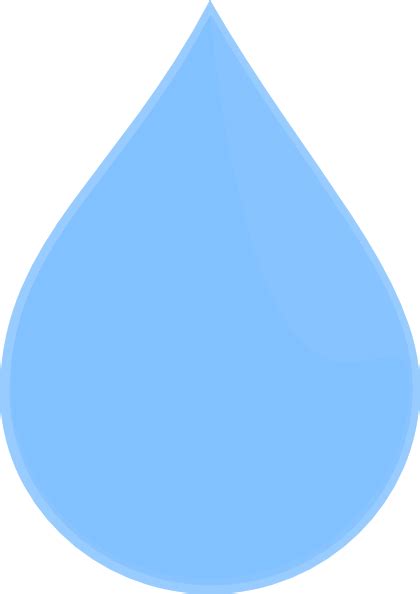 Sky Blue Water Drop Clip Art At Vector Clip Art Online