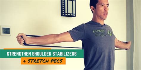 Exercise To Strengthen Scapular Stabilizers Stretch Pecs — Powerdojo