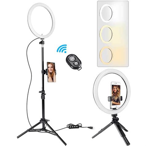10 Inch Selfie Ring Light With 59 Inch Tripod Stand Gim Official