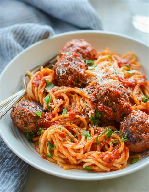 Spaghetti And Meatballs Once Upon A Chef