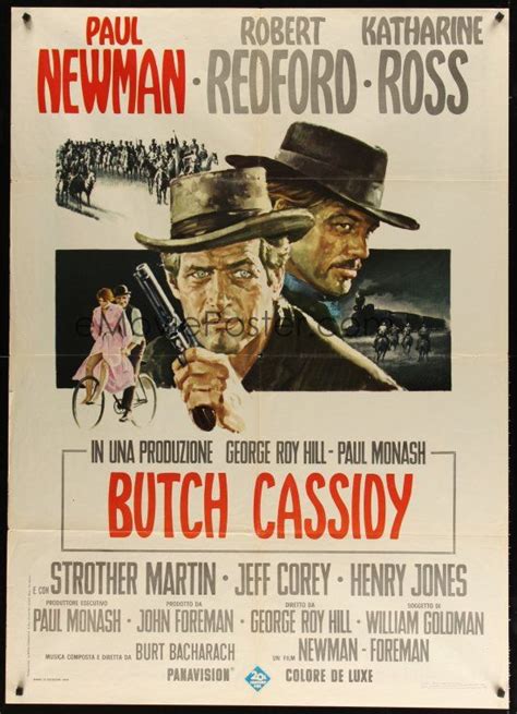 9s155 Butch Cassidy And The Sundance Kid Italian 1p 69