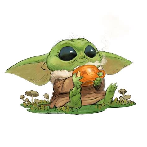 Baby Yoda Fan Art Round Up — Mrjakeparkercom Yoda Art Star Wars